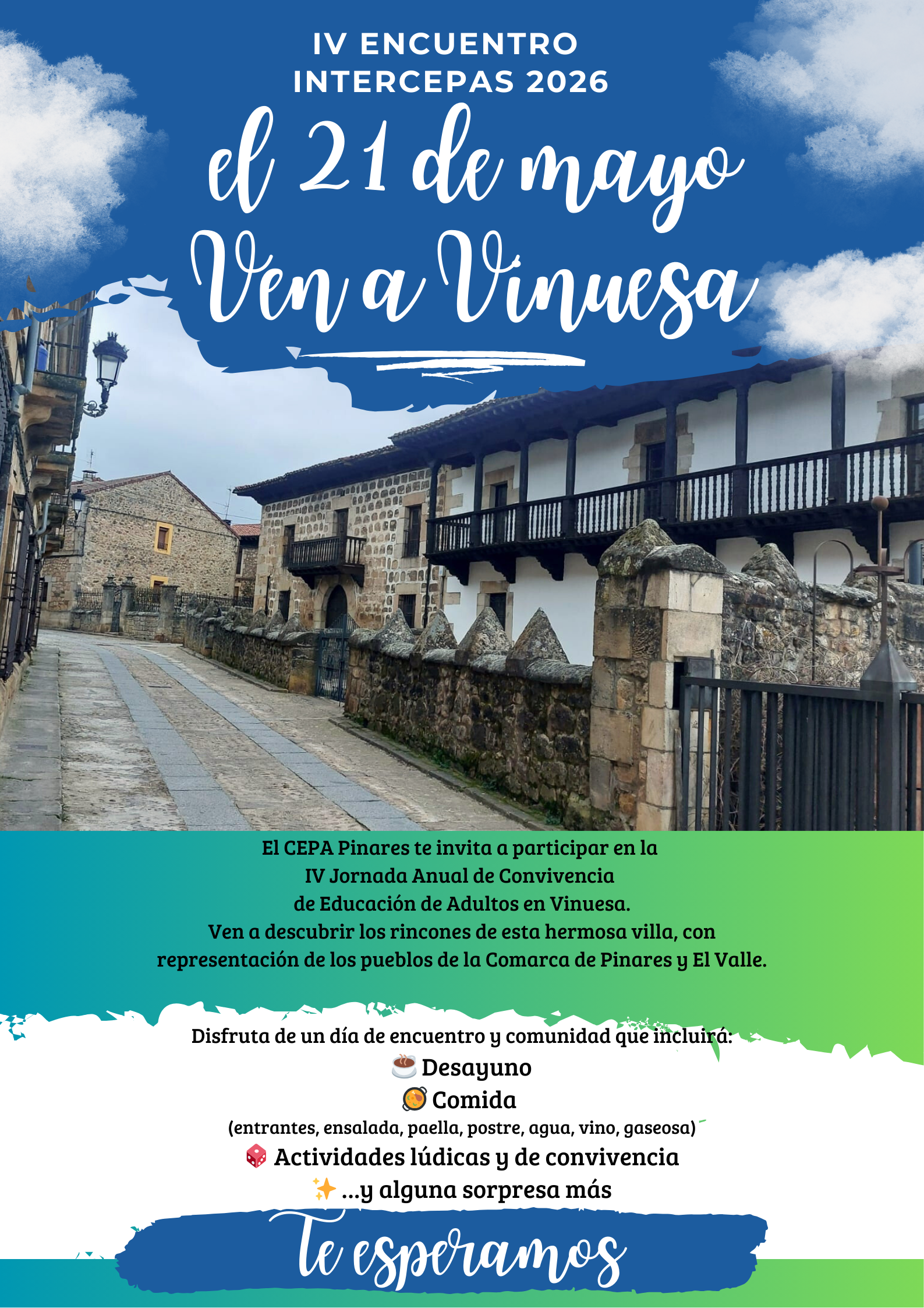 Cartel promocional Intercepas 26