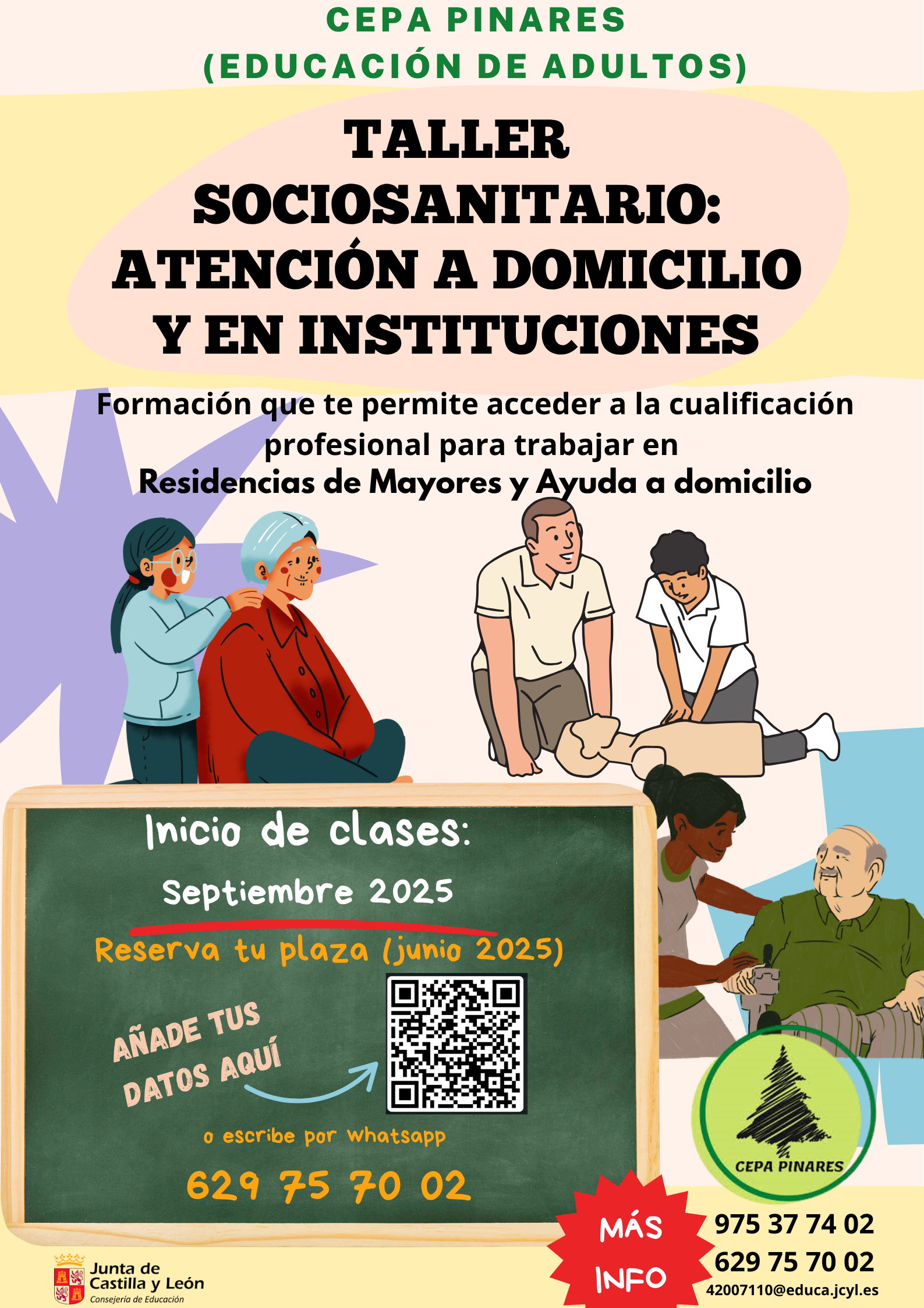 Cartel reserva sociosanitario SL Navaleno